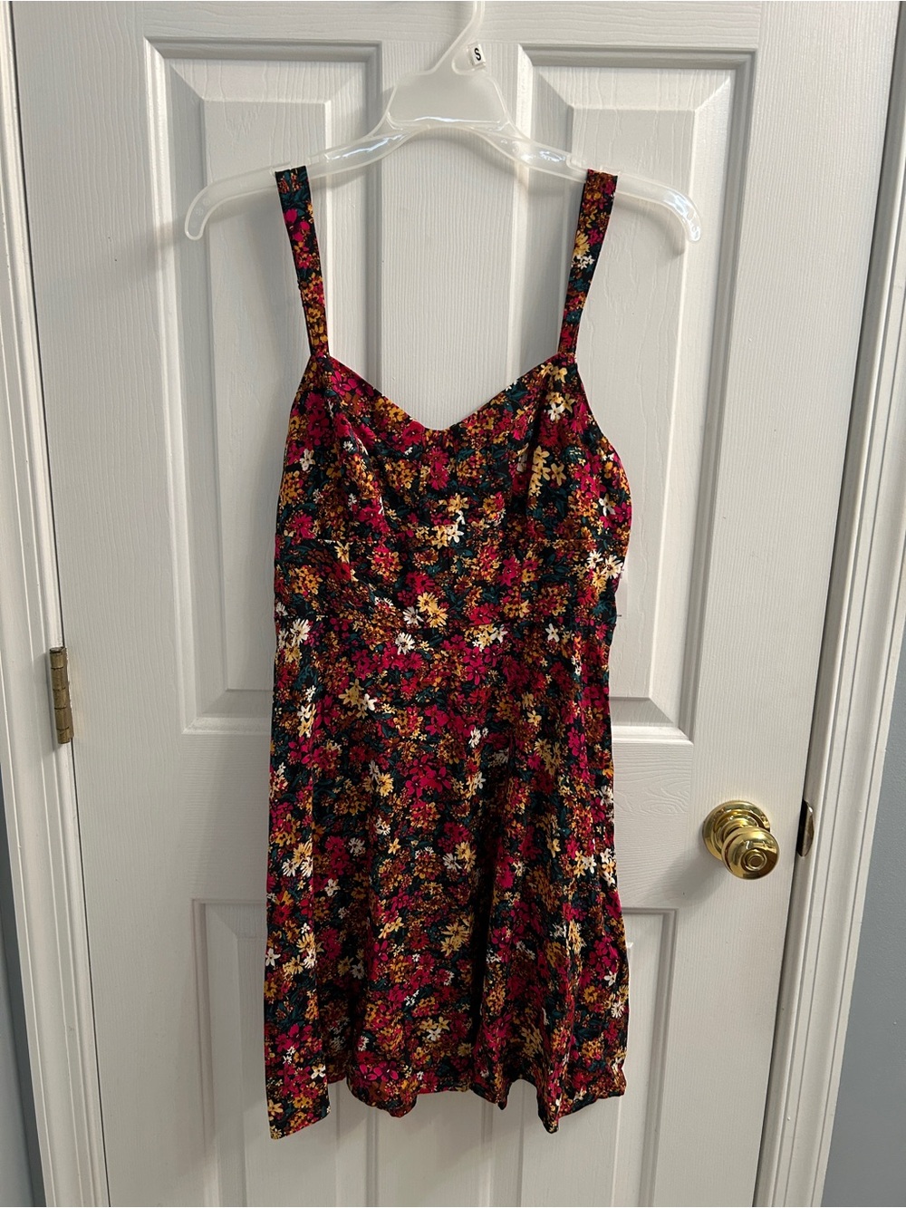 NWT Old Navy Floral Red Mini Dress